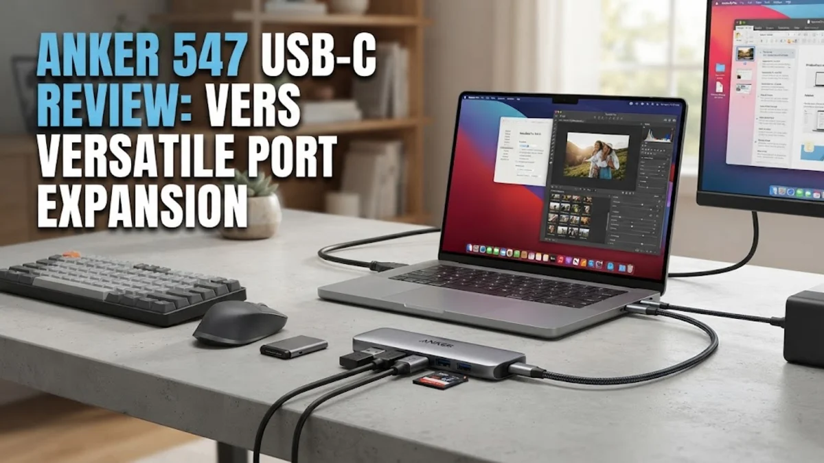 Anker 547 USB-C Hub Review: Versatile Port Expansion