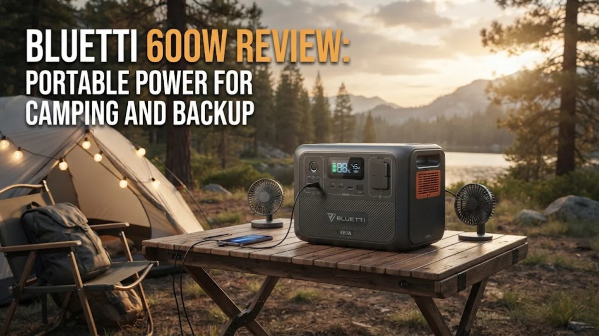 Bluetti 600w Review: Portable Power for Camping and Backup