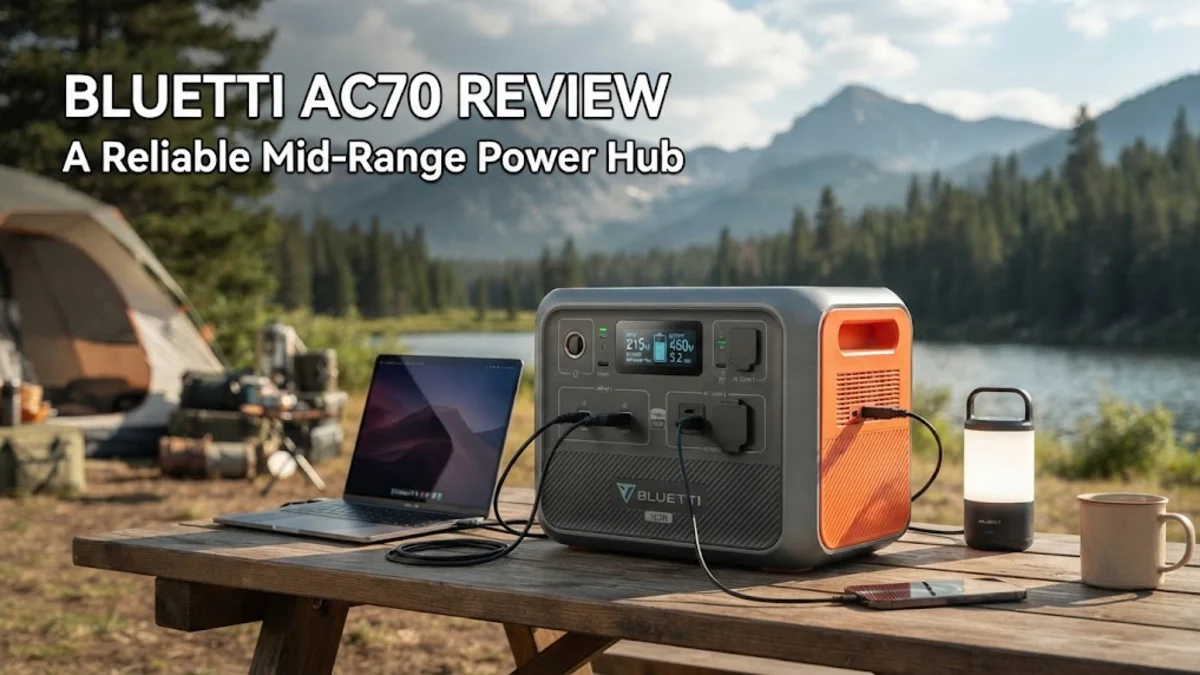 Bluetti AC70 Review: A Reliable Mid-Range Power Hub