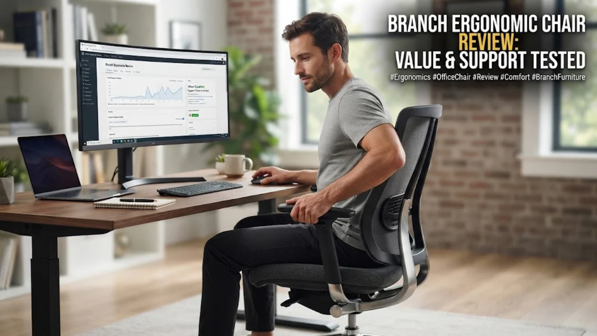 Branch Ergonomic Chair Review: Value and Support Tested