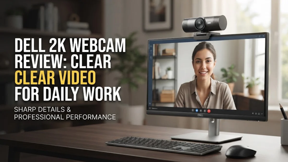 Dell 2k Webcam Review: Clear Video for Daily Work