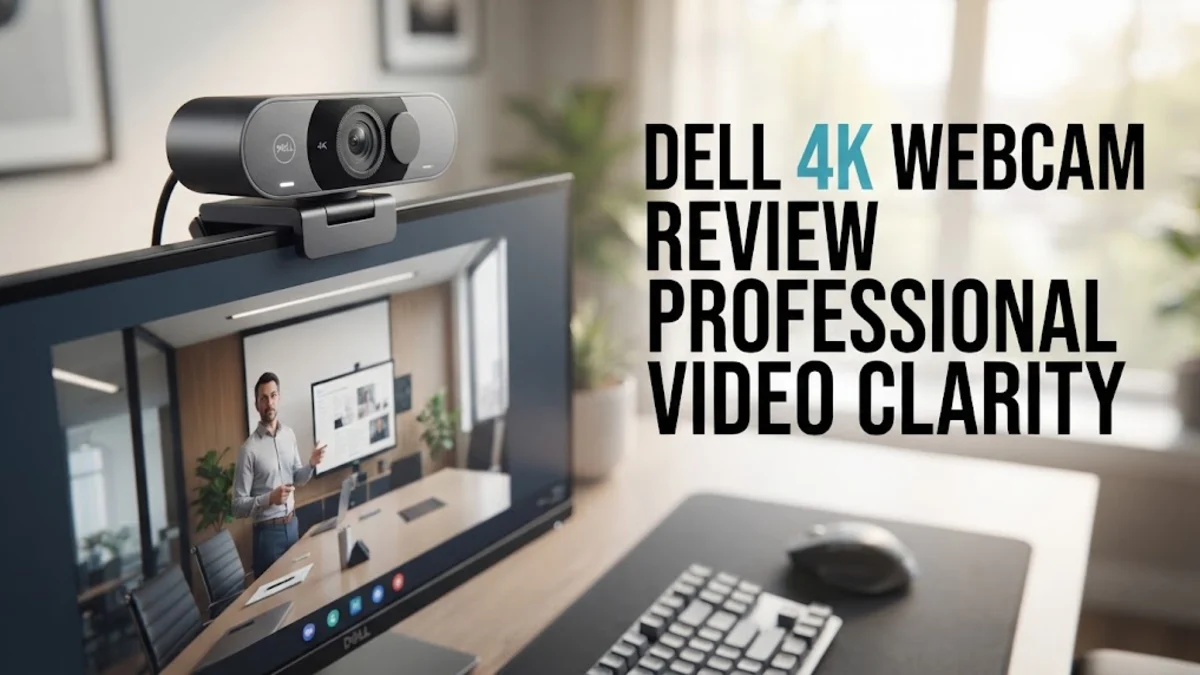 Dell 4K Webcam Review: Professional Video Clarity