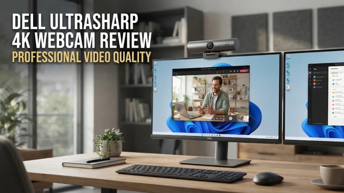 Dell UltraSharp 4K Webcam Review: Professional Video Quality