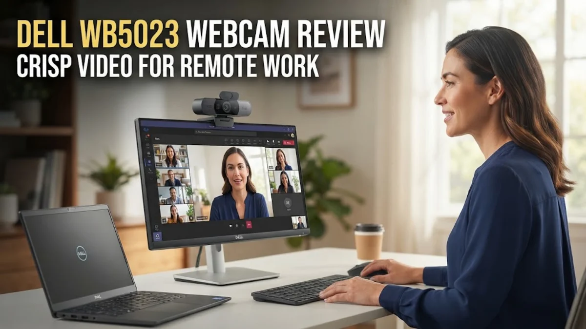 Dell WB5023 Webcam Review: Crisp Video for Remote Work