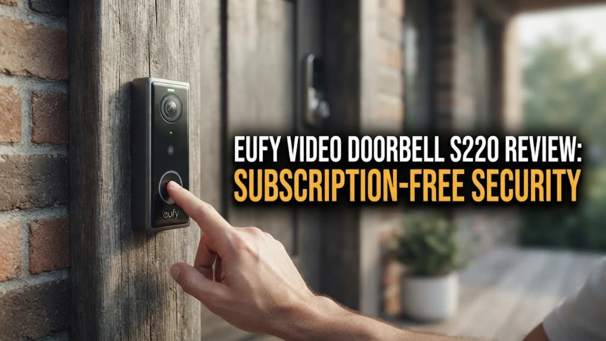 Eufy Video Doorbell S220 Review: Subscription-Free Security