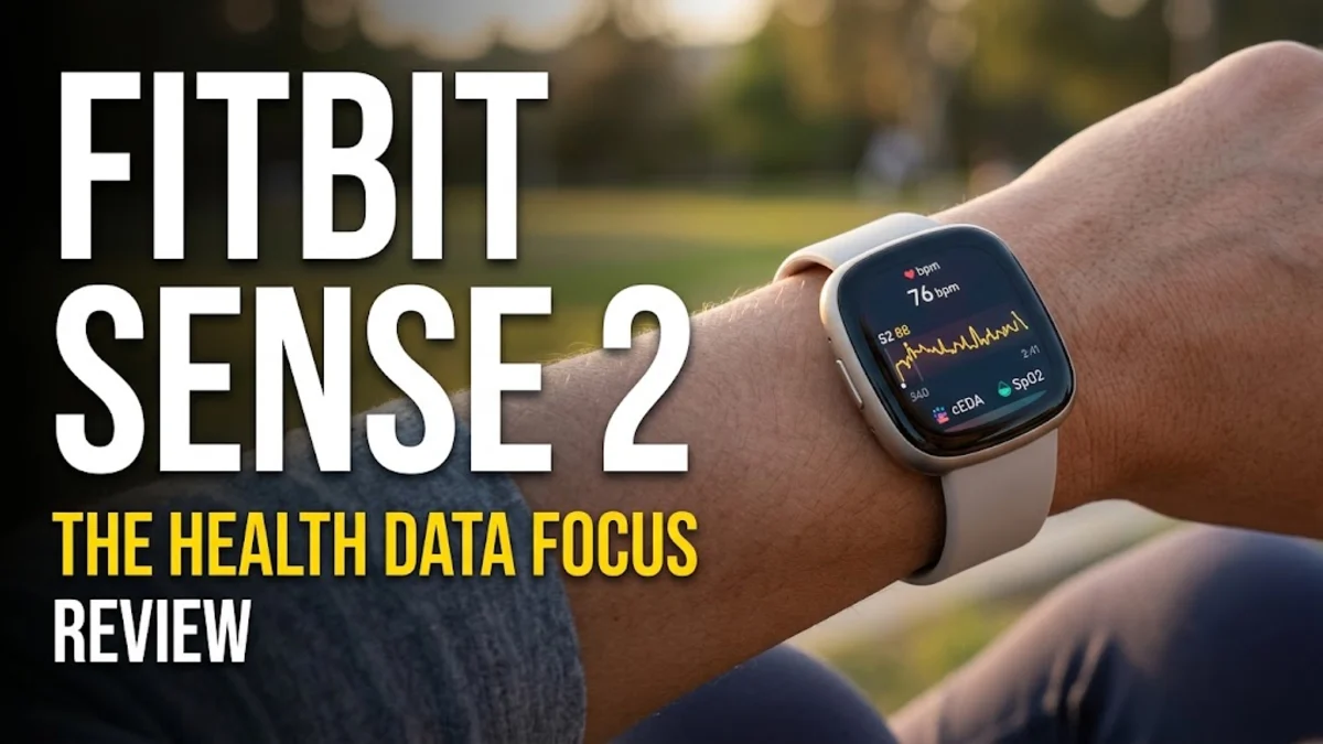 Fitbit Sense 2 Smartwatch Review: Focus on Health Data