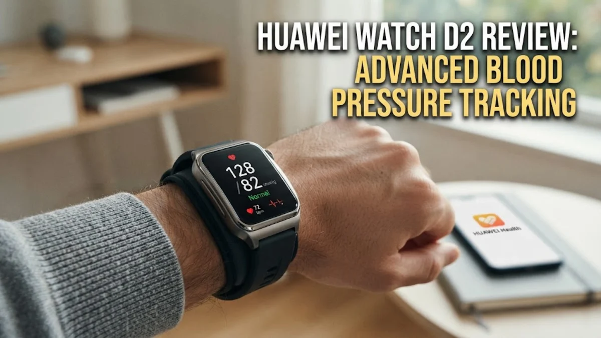 Huawei smartwatch d2 Review: Advanced Blood Pressure Tracking