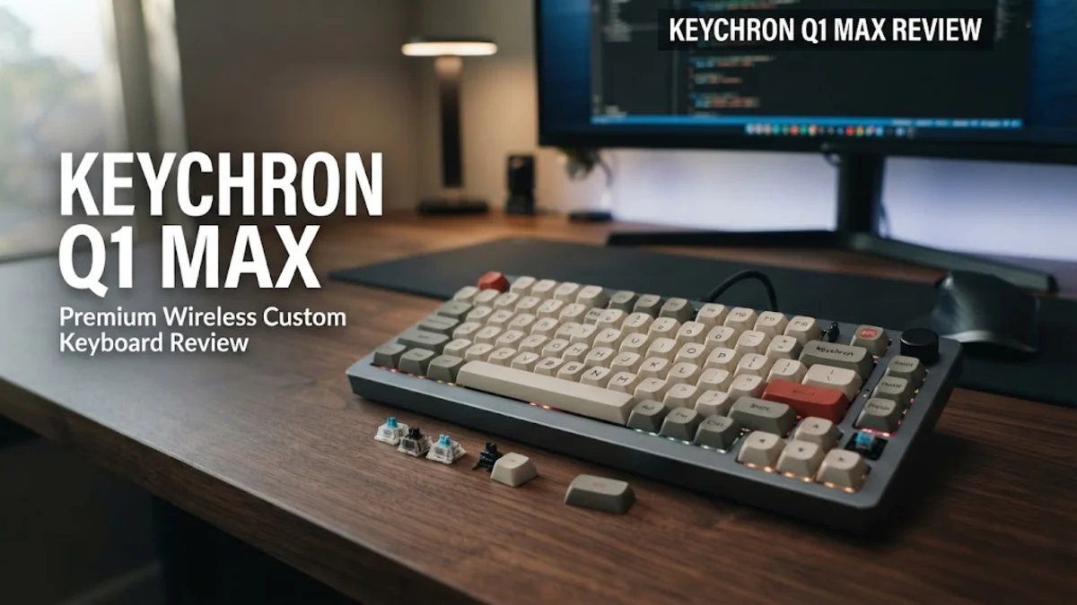 Keychron Q1 Max Review: Premium Wireless Custom Keyboard