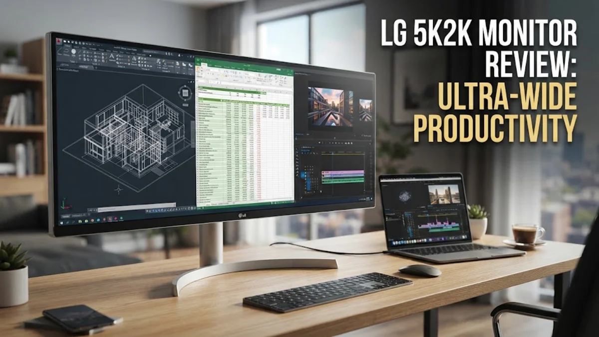 LG 5k2k Monitor Review: Ultra-Wide Productivity
