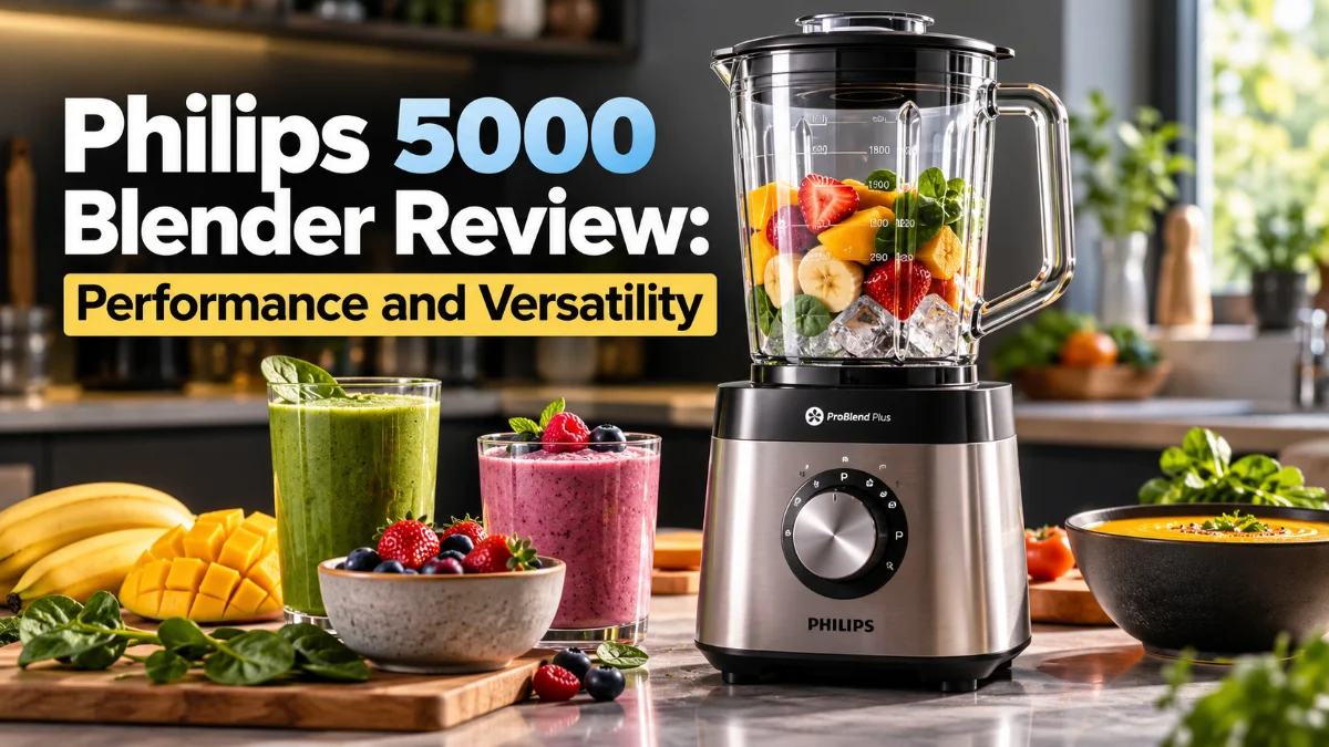 Philips 5000 Blender Review: Performance and Versatility